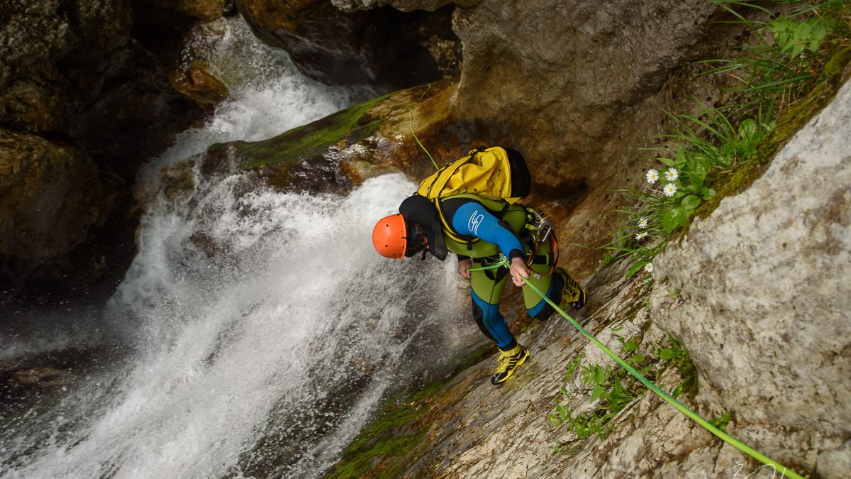 Gačnik canyon